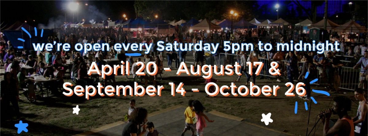 Queens Night Market Sept 14 to October 26
