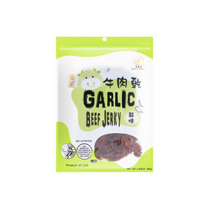 Bundle 8: Garlic Flavor 9x 老農莊高粱牛肉乾 - 蒜味 (九包一組)